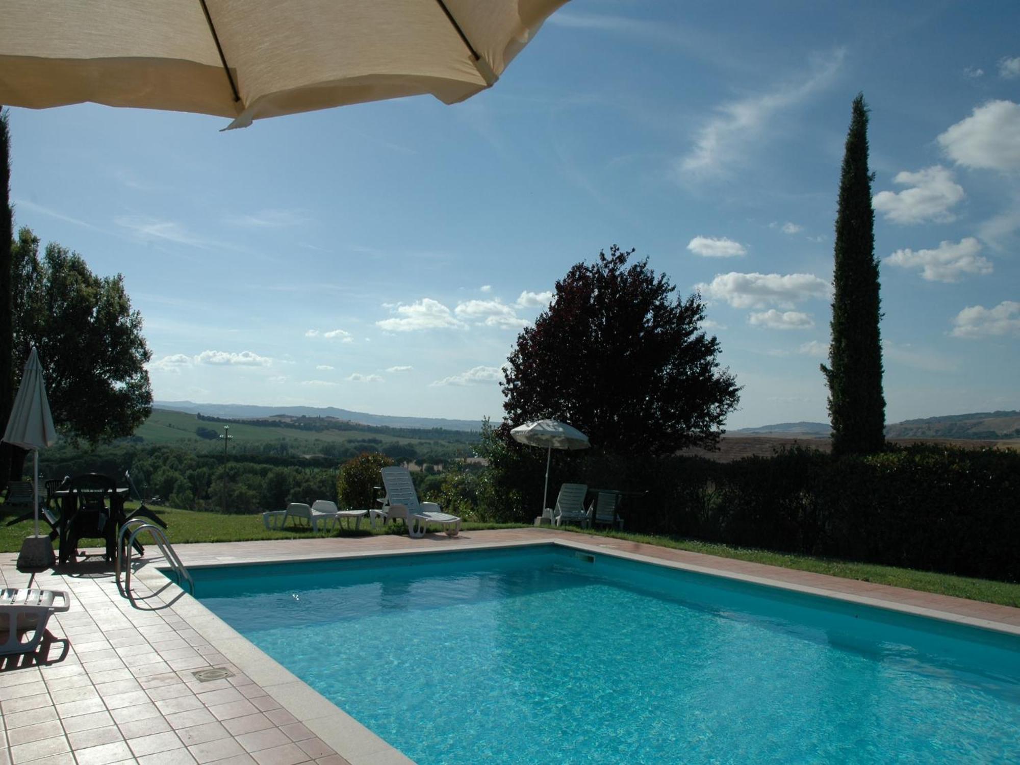 Modern Farmhouse In Pienza With Pool Exterior photo