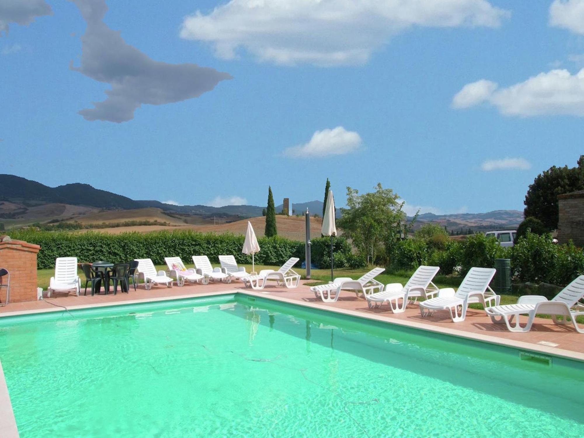 Modern Farmhouse In Pienza With Pool Exterior photo